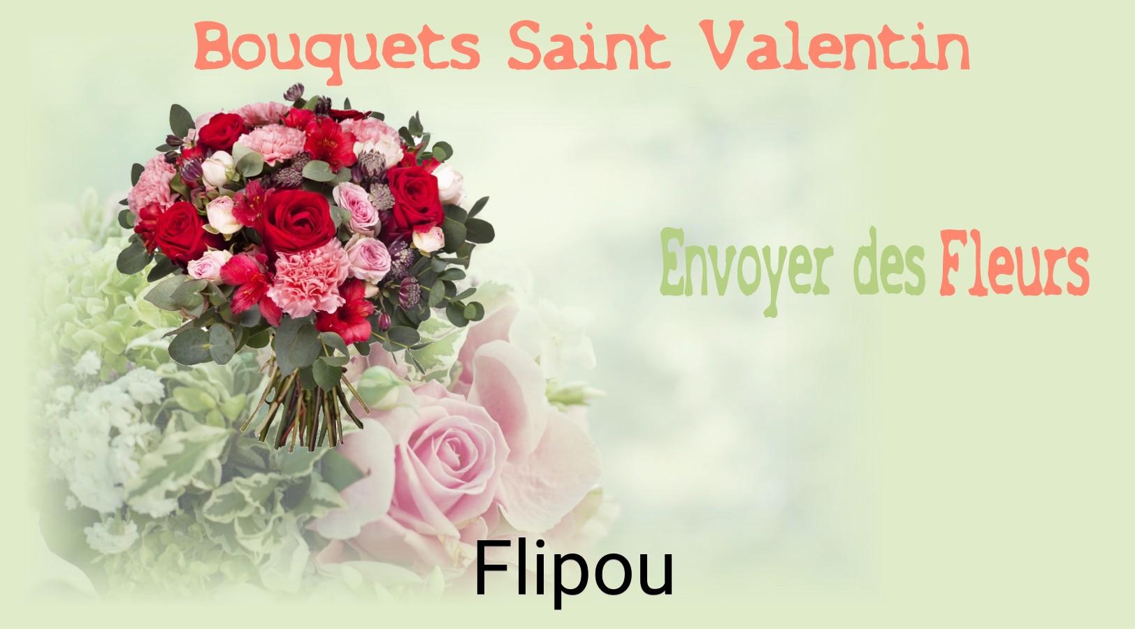 Roses de Saint-Valentin livrées à Flipou
